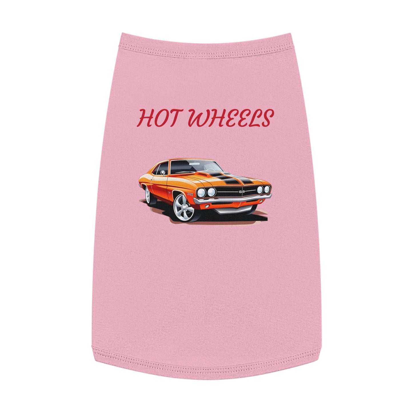 Princess Grace Hot Wheels Pet Tank Top Fun Racing Style for Dog Lovers