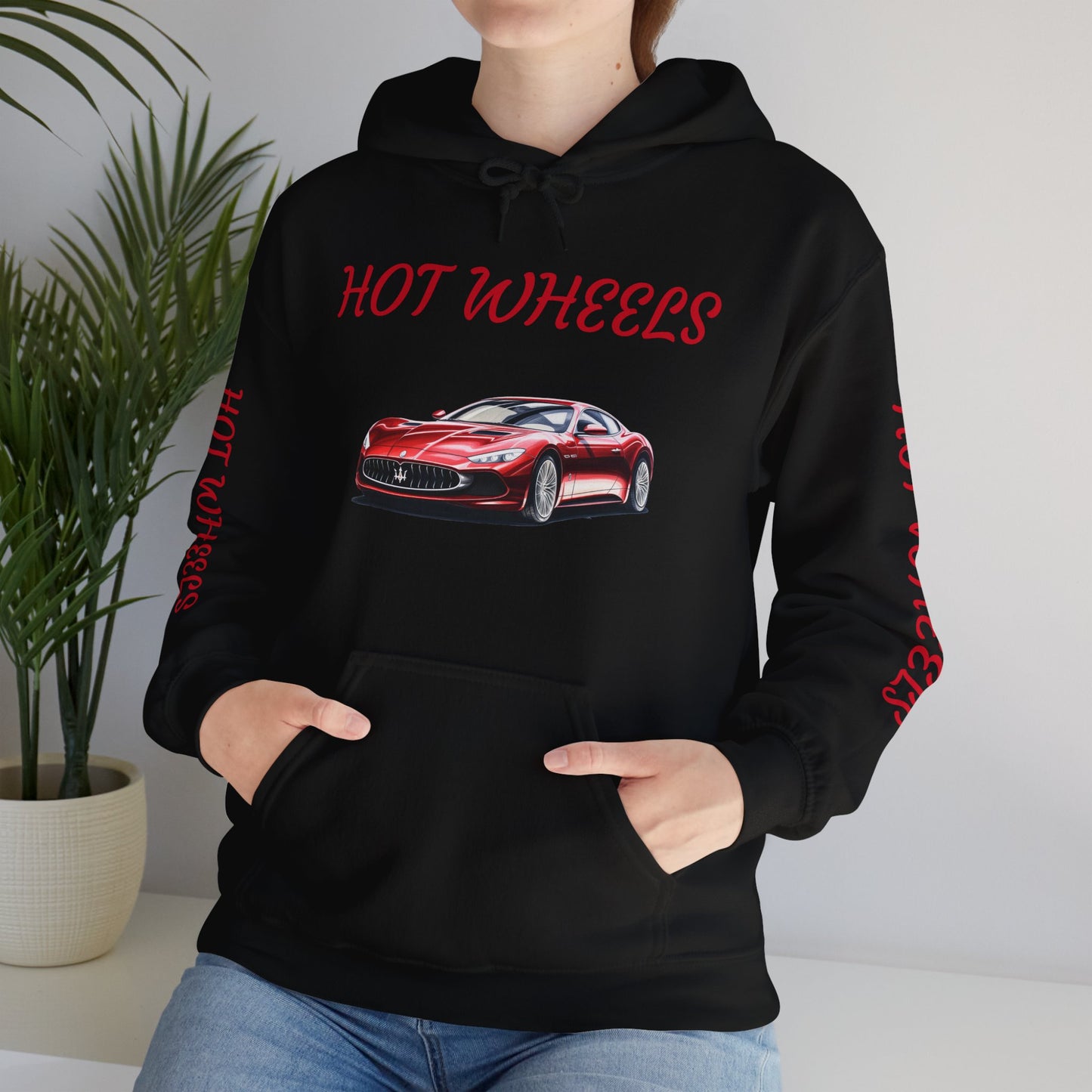 Princess Grace Hot Wheels Unisex Hoodie Perfect for Car Enthusiasts and Casual Wear