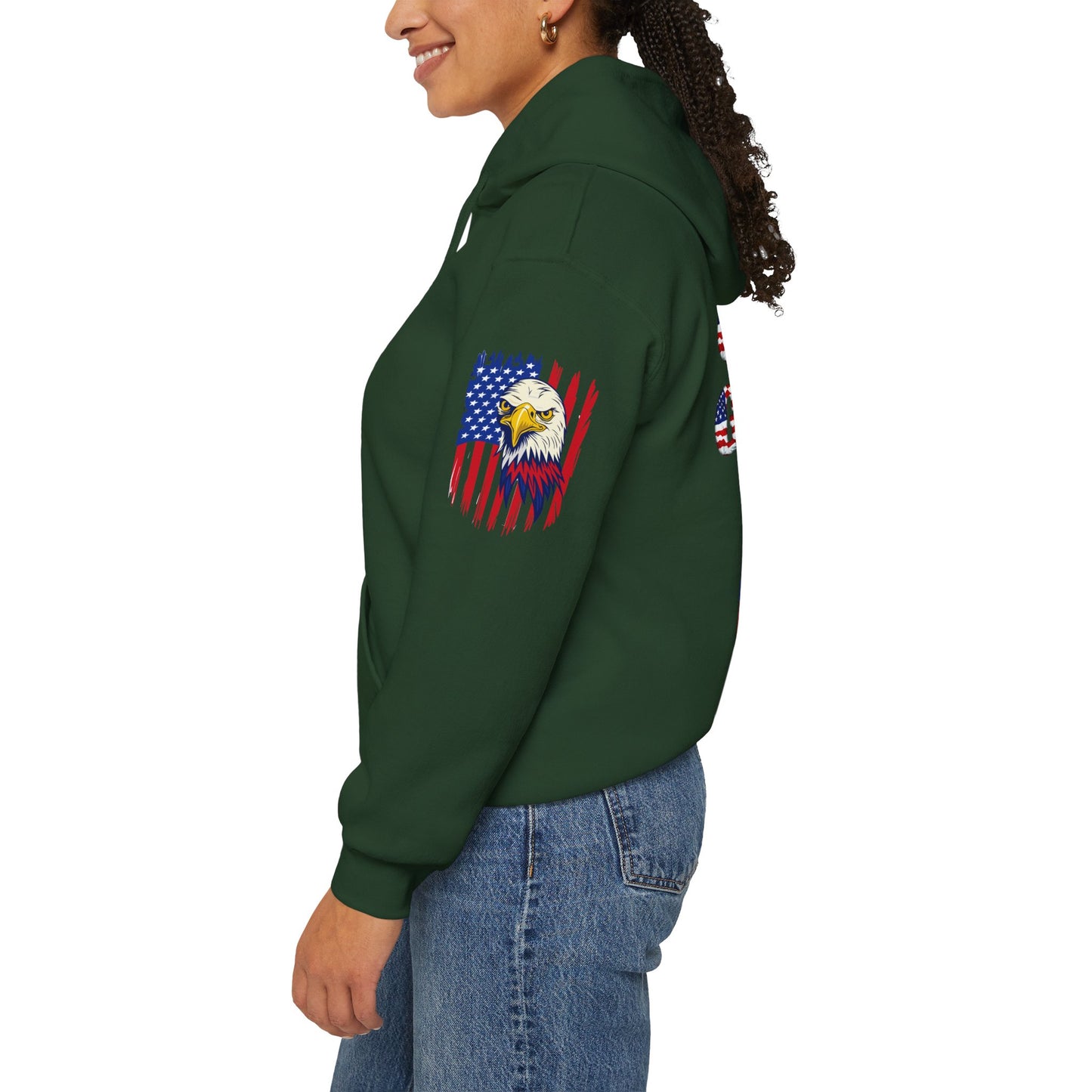Princess Grace Patriotic Coast Guard Sweatshirt Unisex Heavy Blend Hoodie