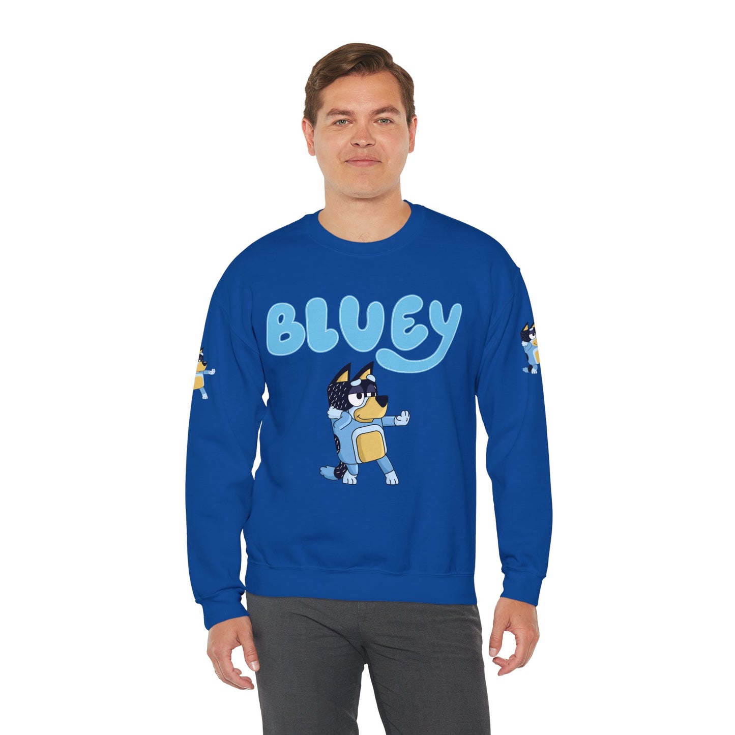Princess Grace Bluey Character Unisex Crewneck Sweatshirt Cozy and Fun