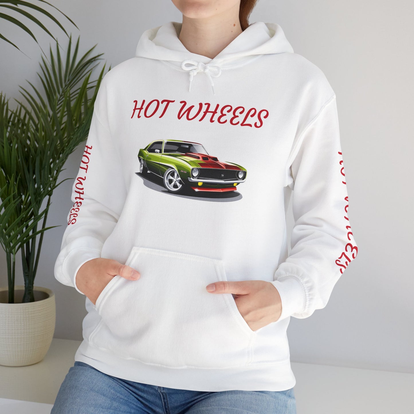 Princess Grace Retro Hot Wheels Graphic Hoodie for Car Enthusiasts
