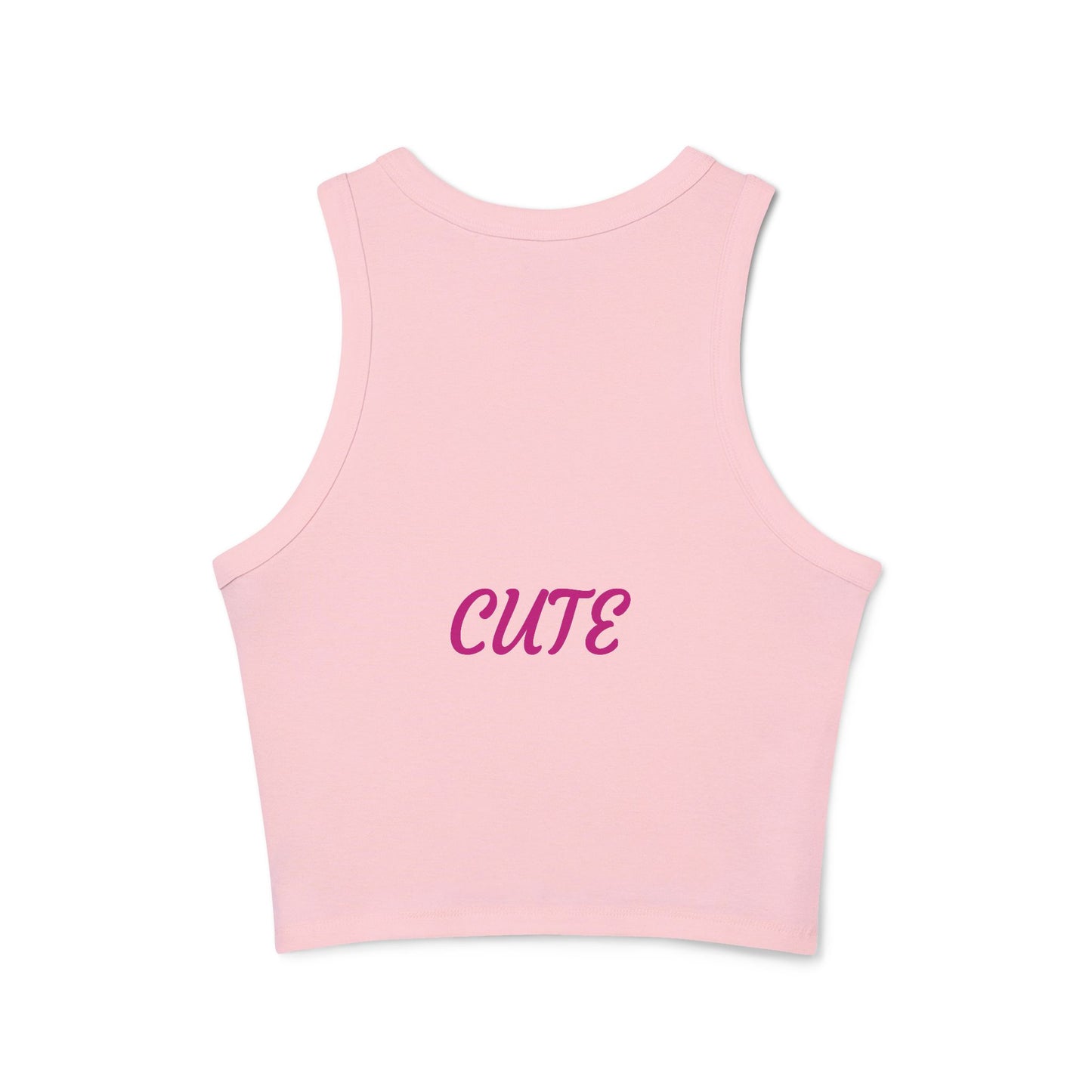 Princess Grace Cute Puppy Graphic Racerback Tank Top for Dog Lovers