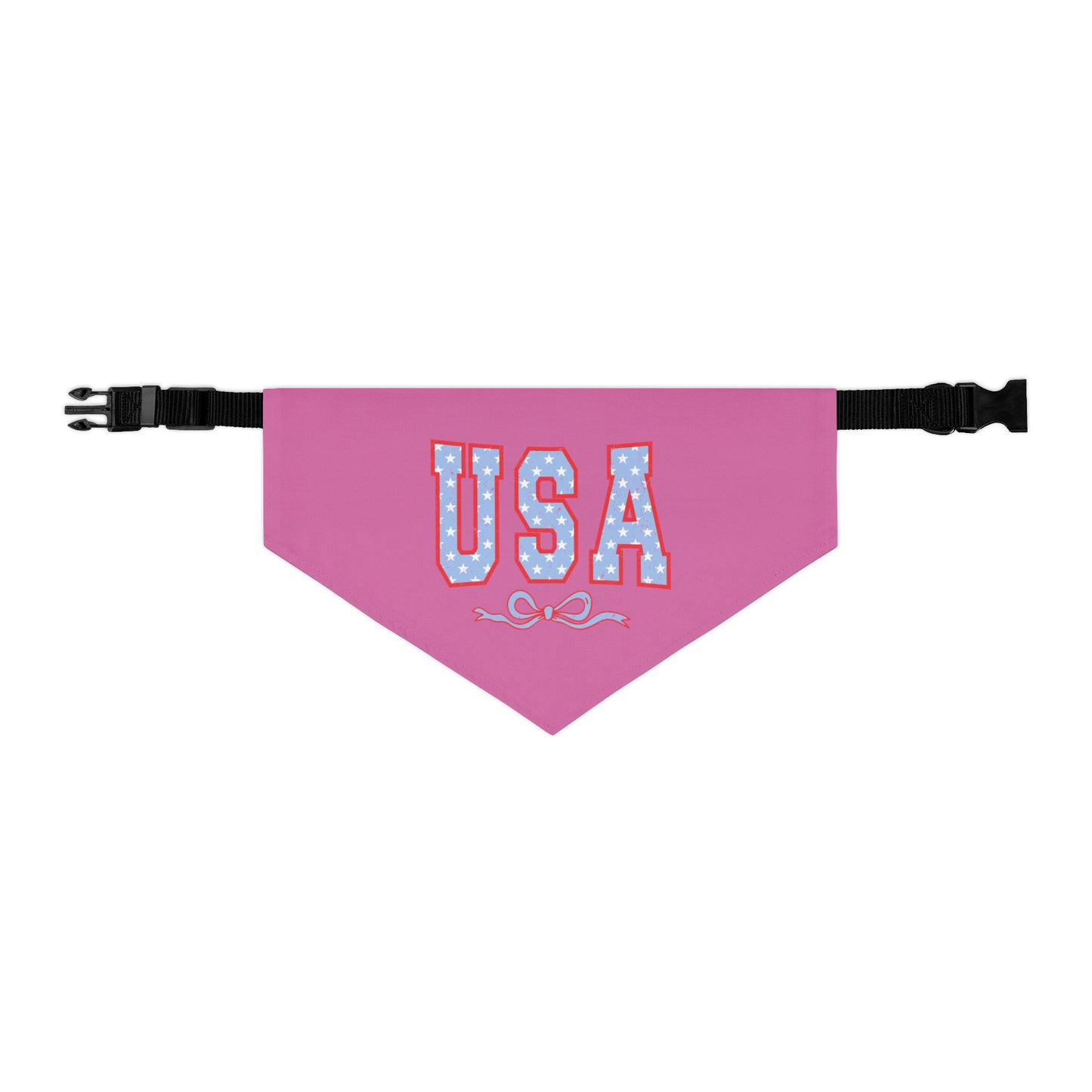 Princess Grace USA Pet Bandana Collar for Dogs Patriotic Dog Accessories