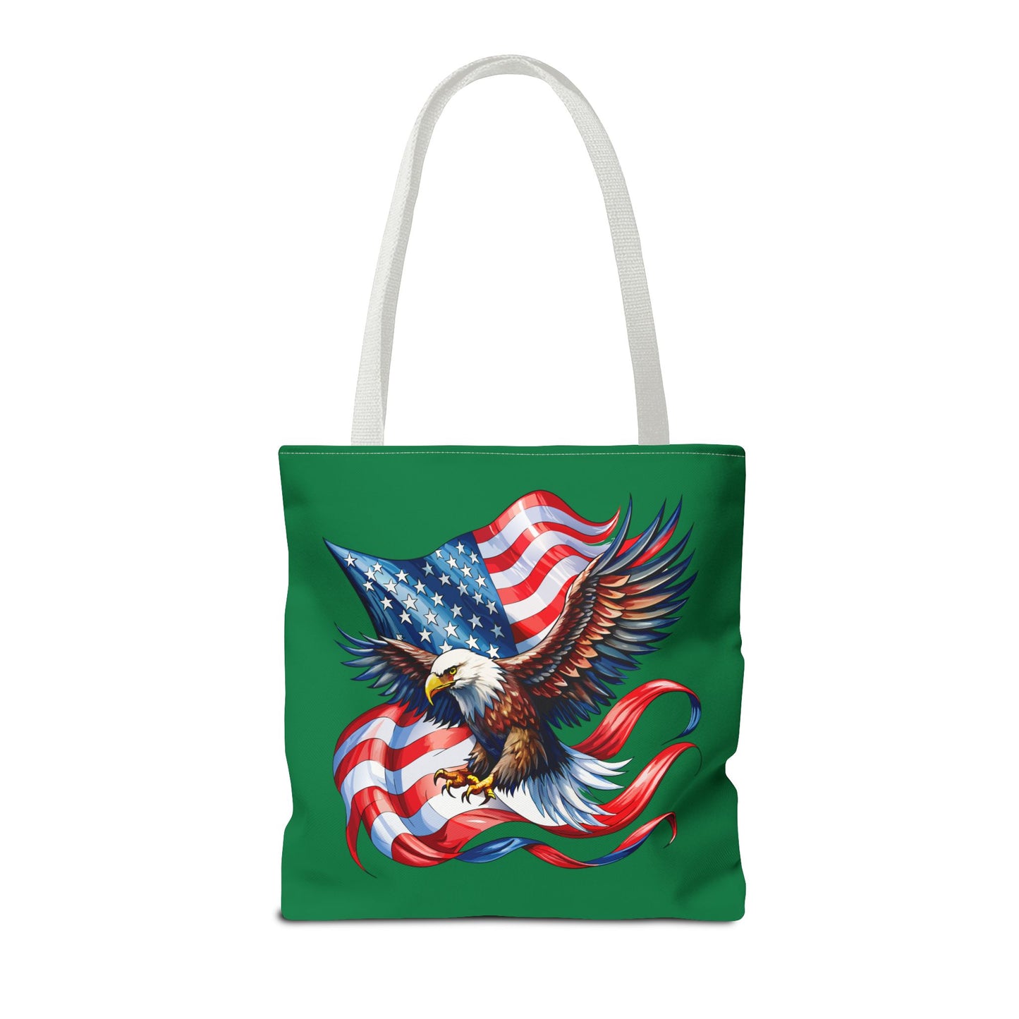 Princess Grace Patriotic Eagle Tote Bag American Flag Design for Independence Day