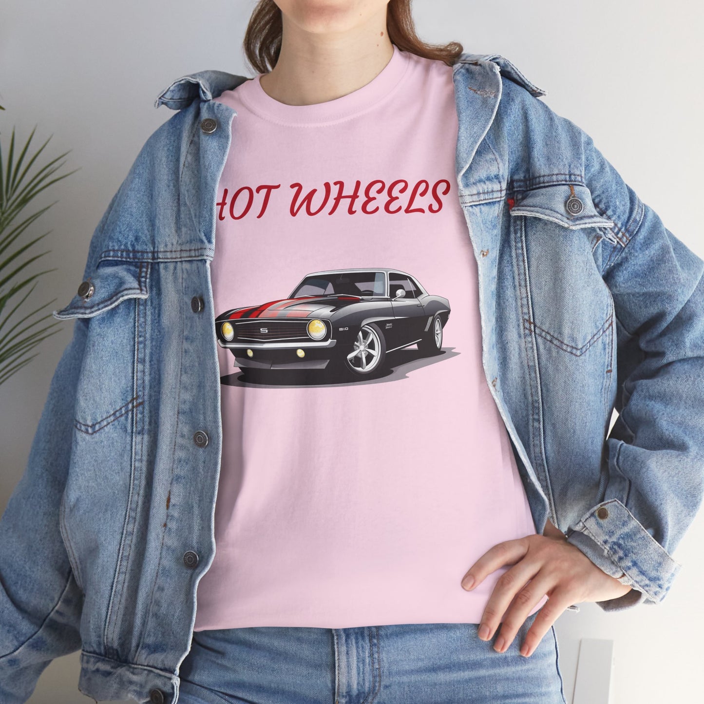 Princess Grace Hot Wheels Unisex Heavy Cotton Tee Classic Car Graphic Style