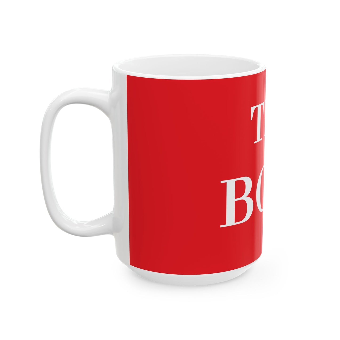Princess Grace The Boss Ceramic Mug Fun Coffee Cup for Workplace or Gift