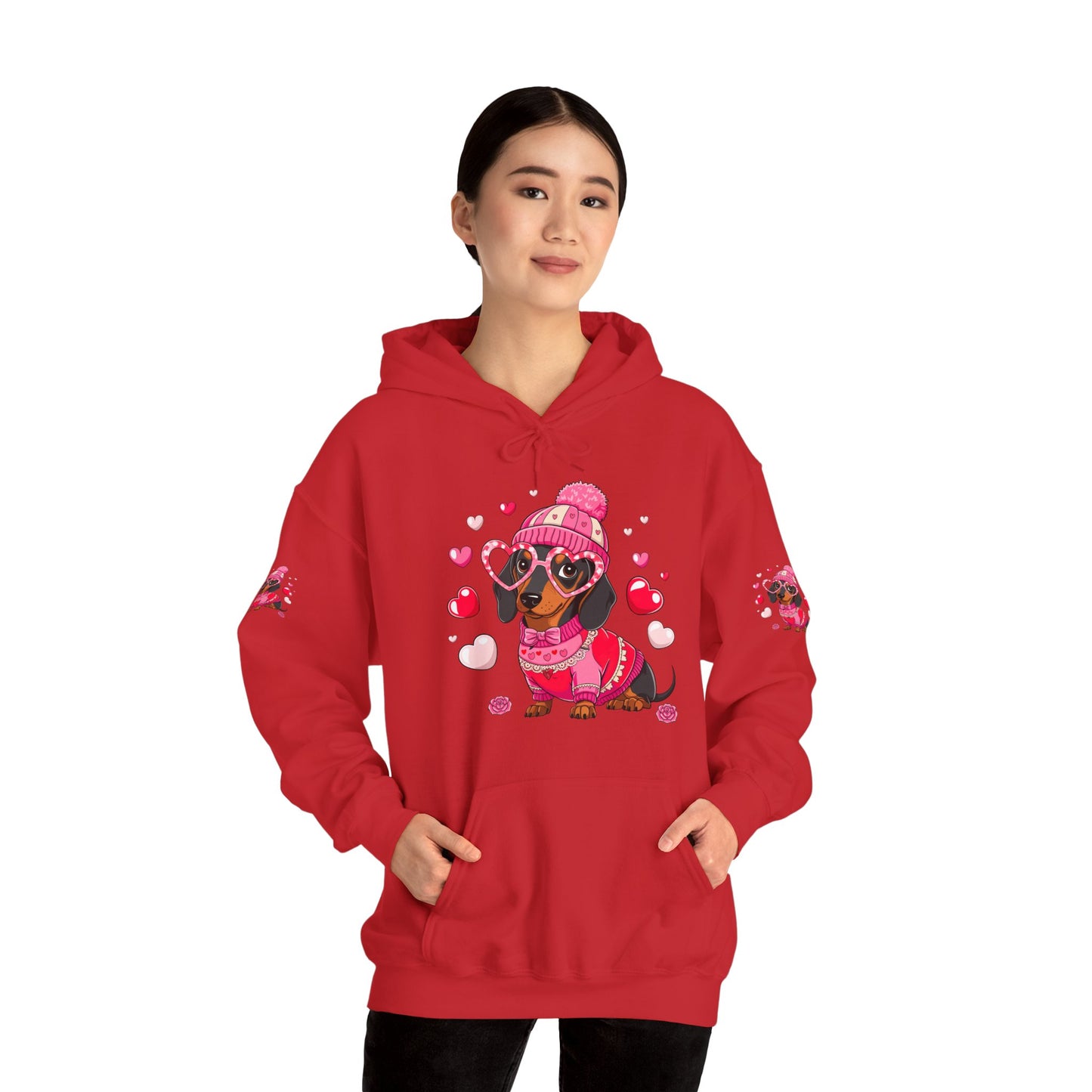 Princess Grace Cute Dachshund Love Sweatshirt for Dog Lovers