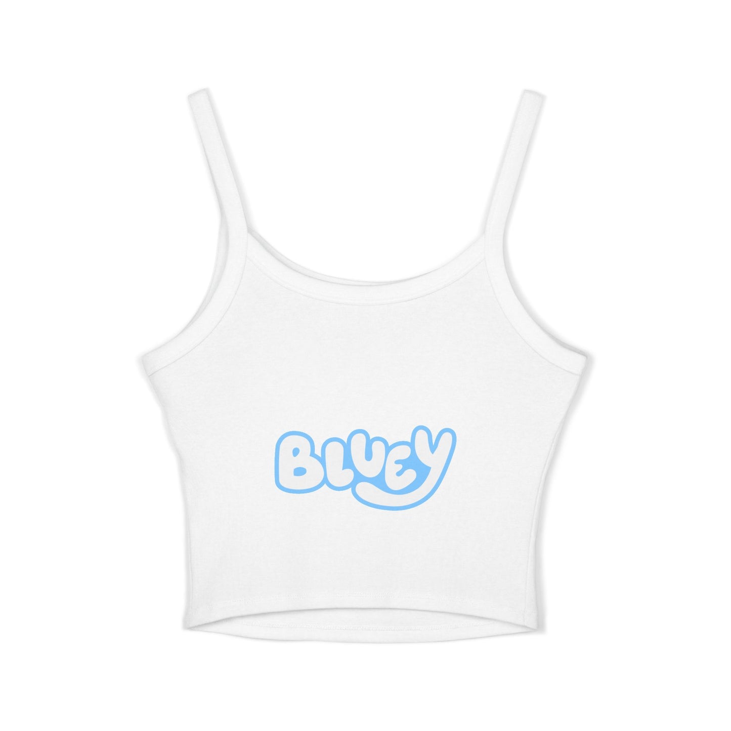 Princess Grace Bluey Spaghetti Strap Tank Top for Women Cute Cartoon Graphic
