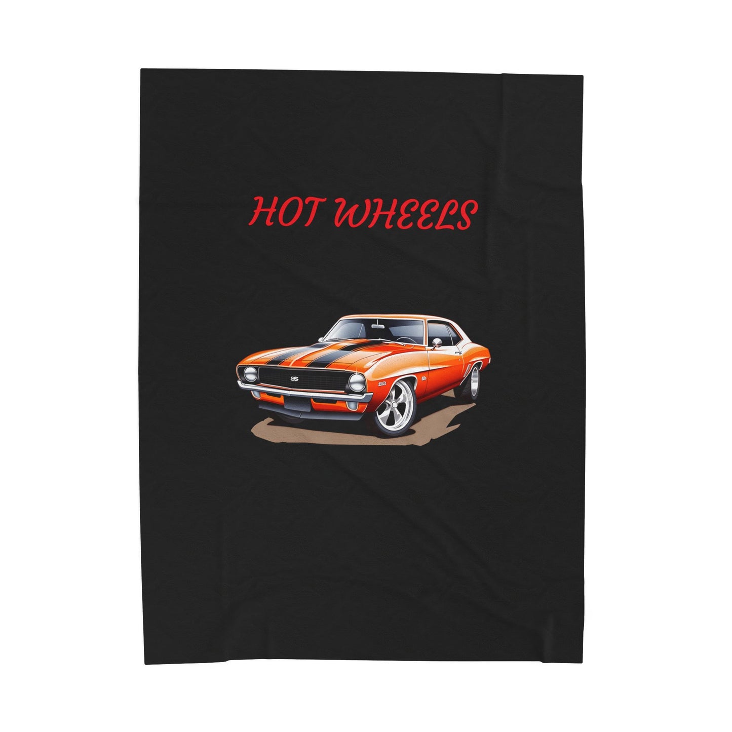 Princess Grace Hot Wheels Velveteen Plush Blanket Cozy Automotive Throw for Car Enthusiasts