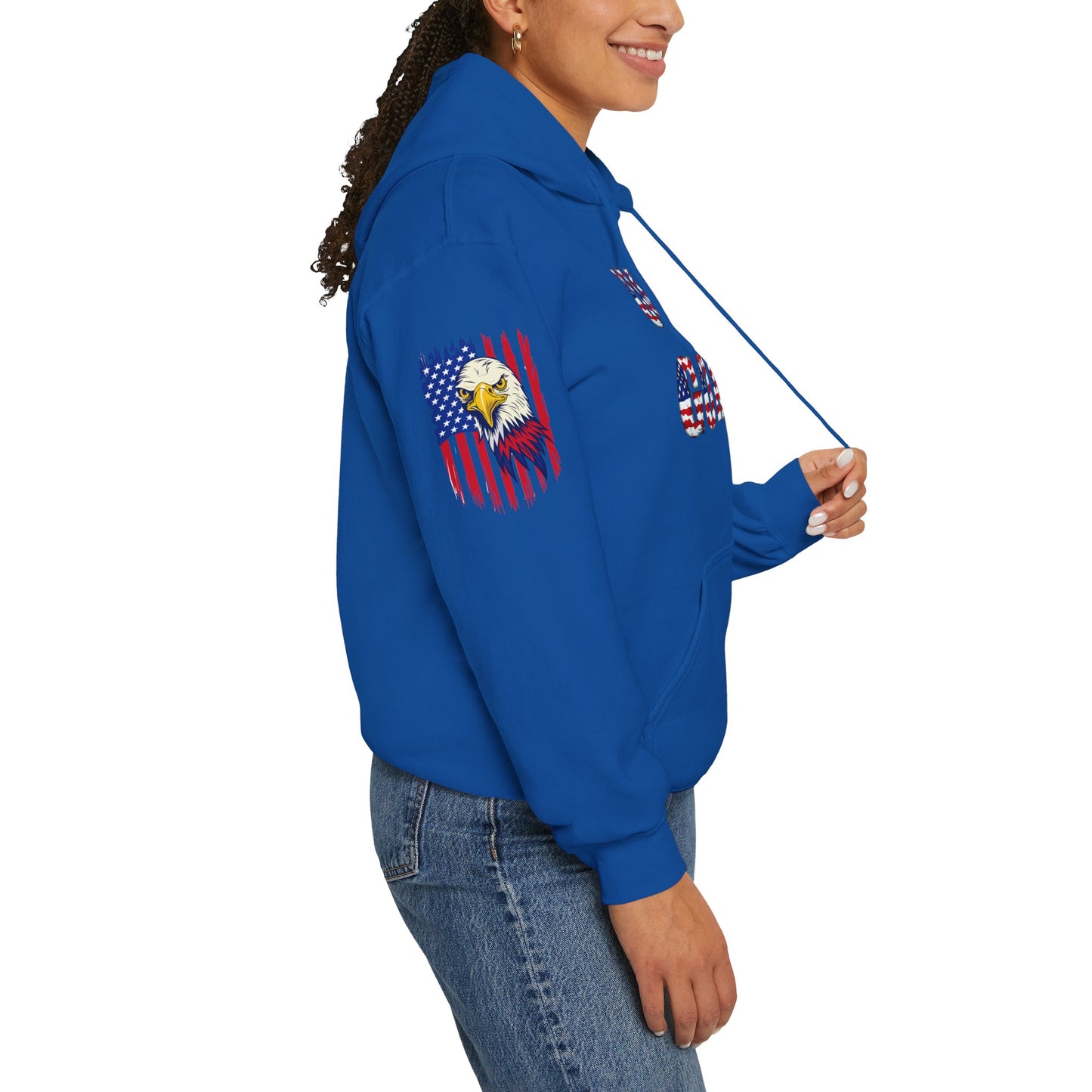 Princess Grace Patriotic Coast Guard Sweatshirt Unisex Heavy Blend Hoodie