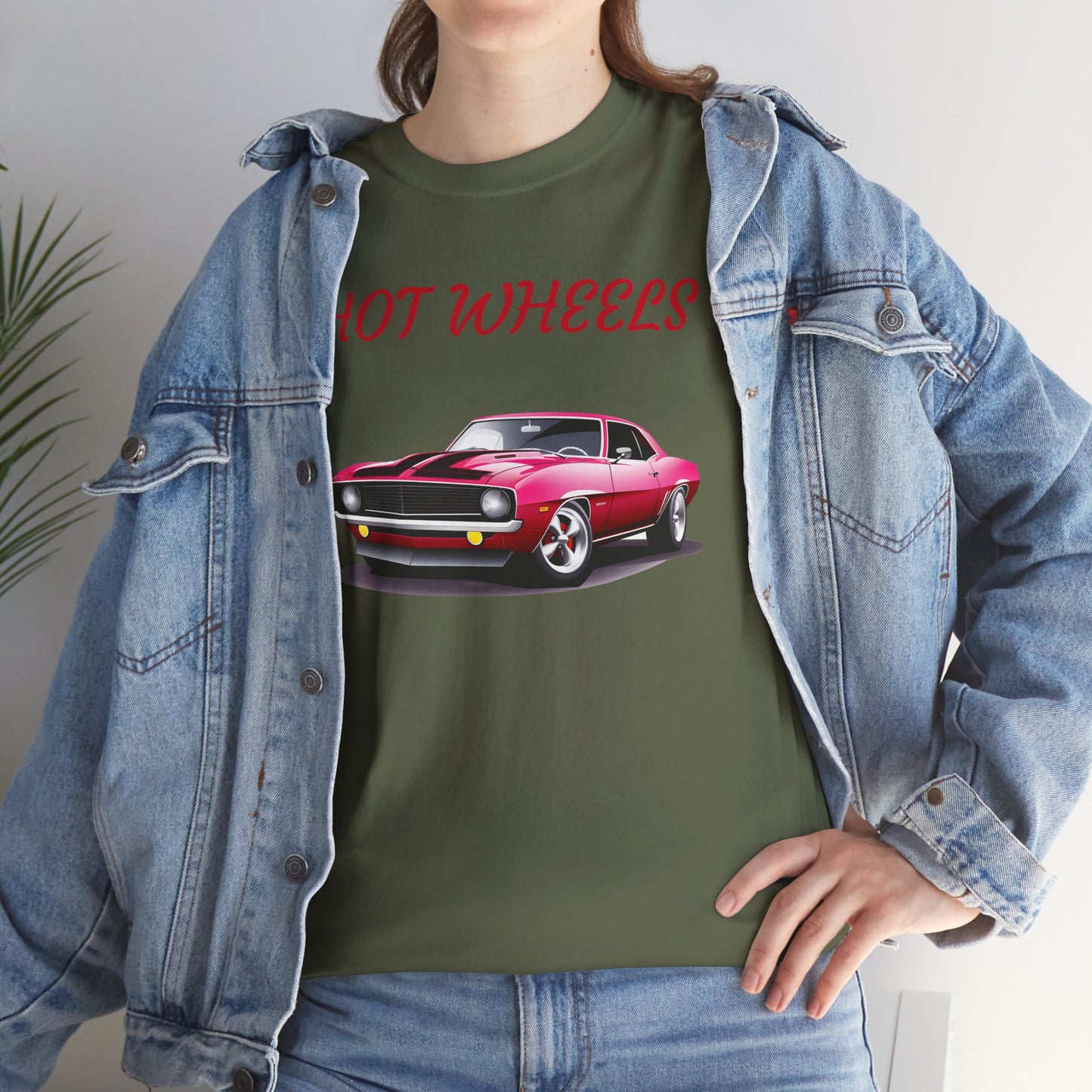 Princess Grace Retro Hot Wheels Unisex Heavy Cotton Tee