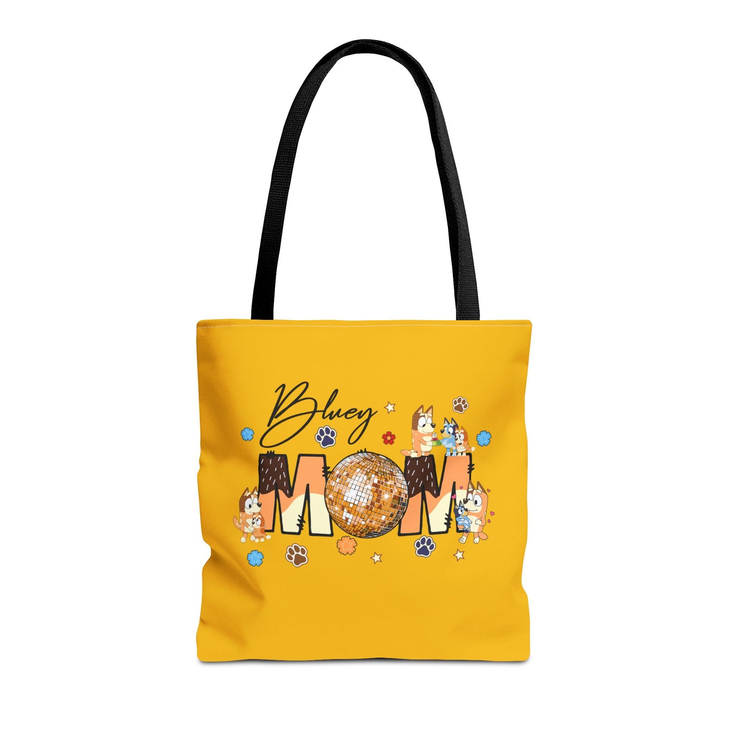 Princess Grace Bluey Mom Tote Bag Fun and Functional Gift for Dog Lovers
