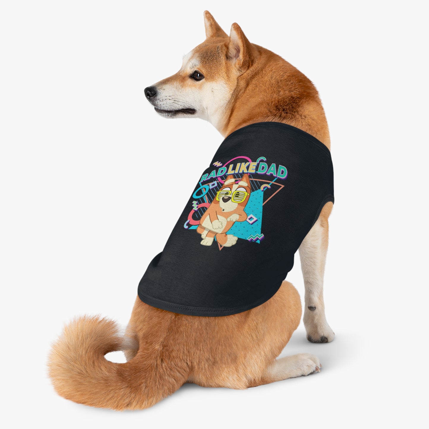 Princess Grace Rad Like Dad Pet Tank Top Cool Dog Apparel for Pet Lovers