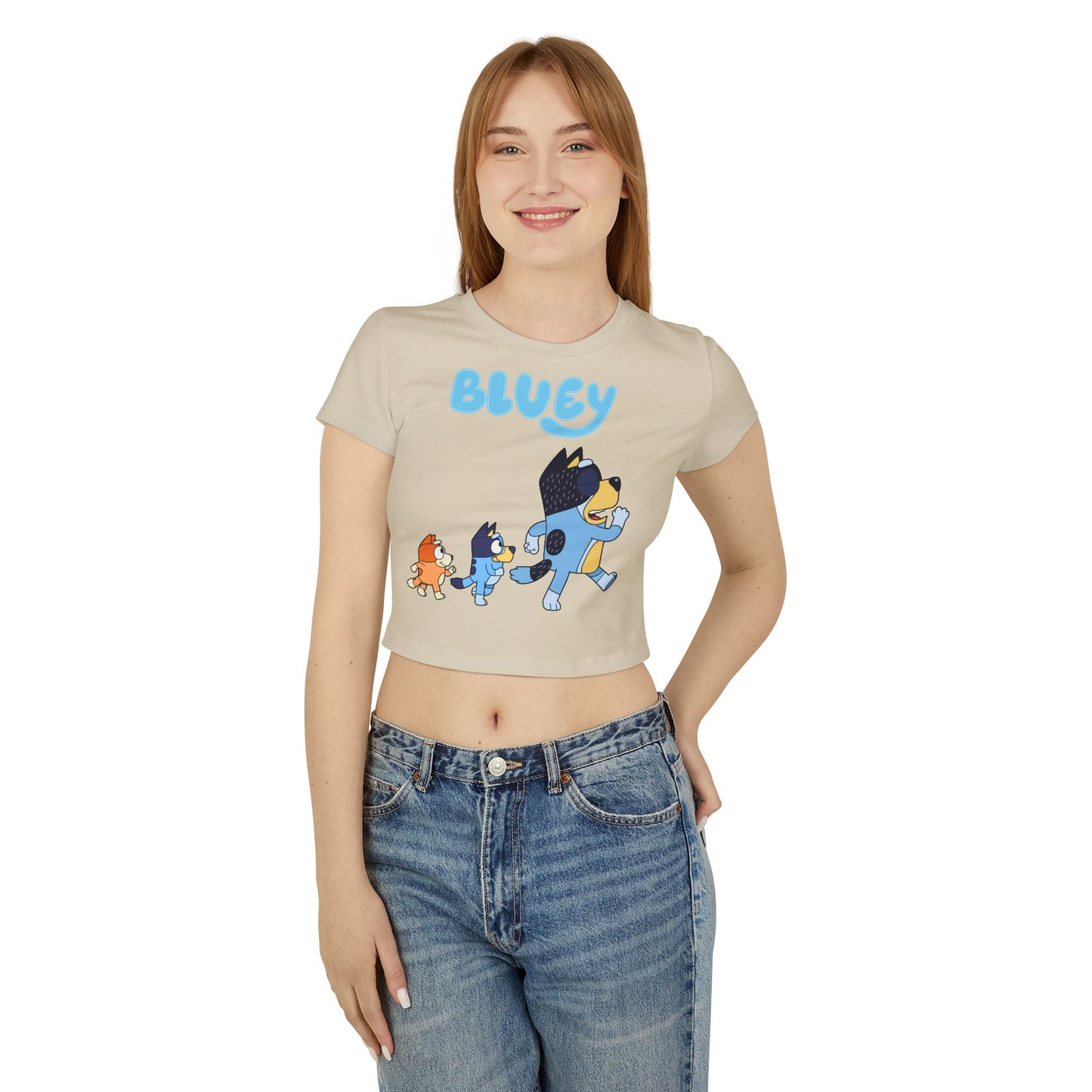 Princess Grace Bluey Graphic Baby Tee Cute Cartoon T-Shirt for Playtime