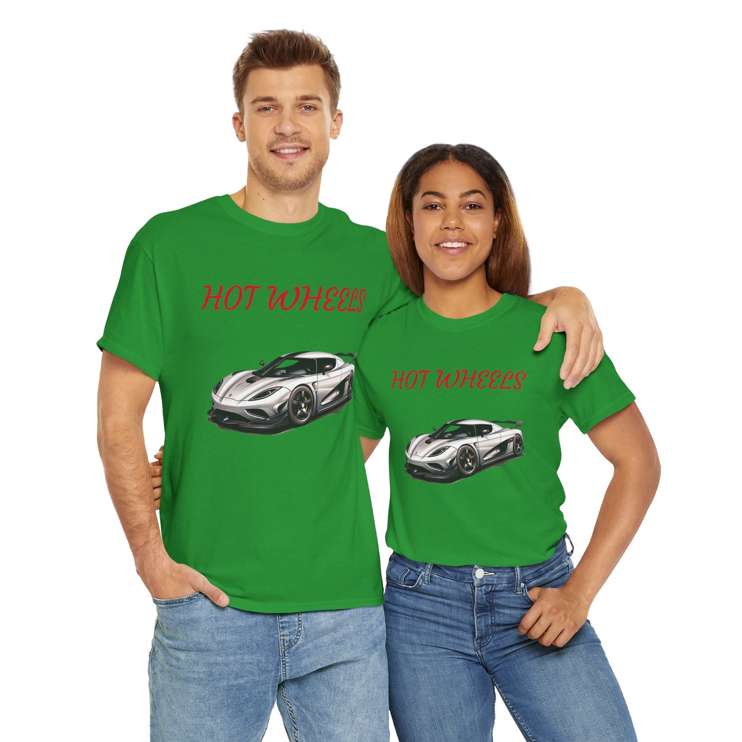 Princess Grace Hot Wheels Unisex Heavy Cotton Tee Car Enthusiast Shirt