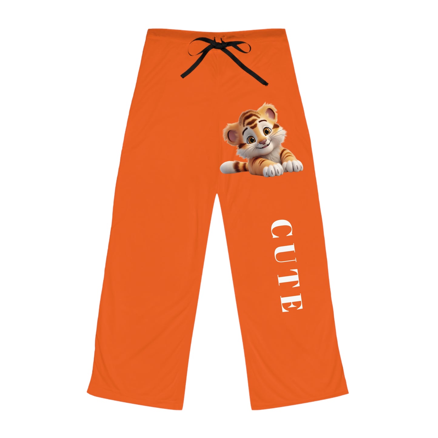 Princess Grace Cute Tiger Women's Pajama Pants Cozy & Stylish Sleepwear