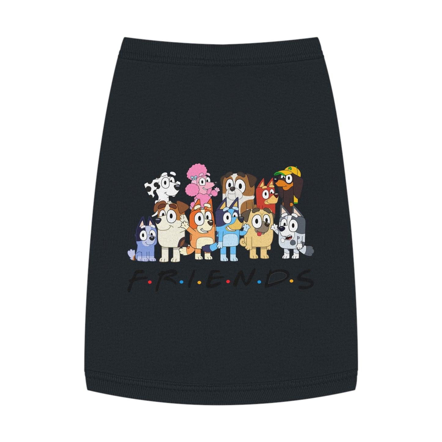 Princess Grace BLUEY Pet Tank Top Cozy Canine Friends Design for Dogs Ideal for Playdates & Everyday Wear