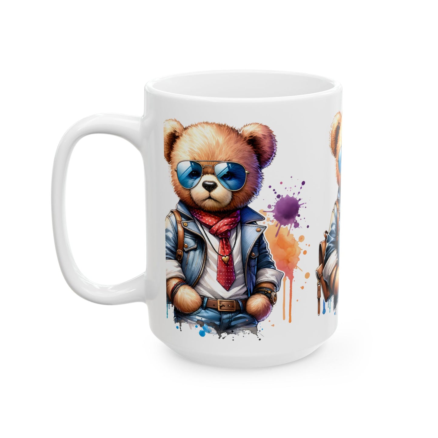 Princess Grace Cool Teddy Bear Ceramic Mug