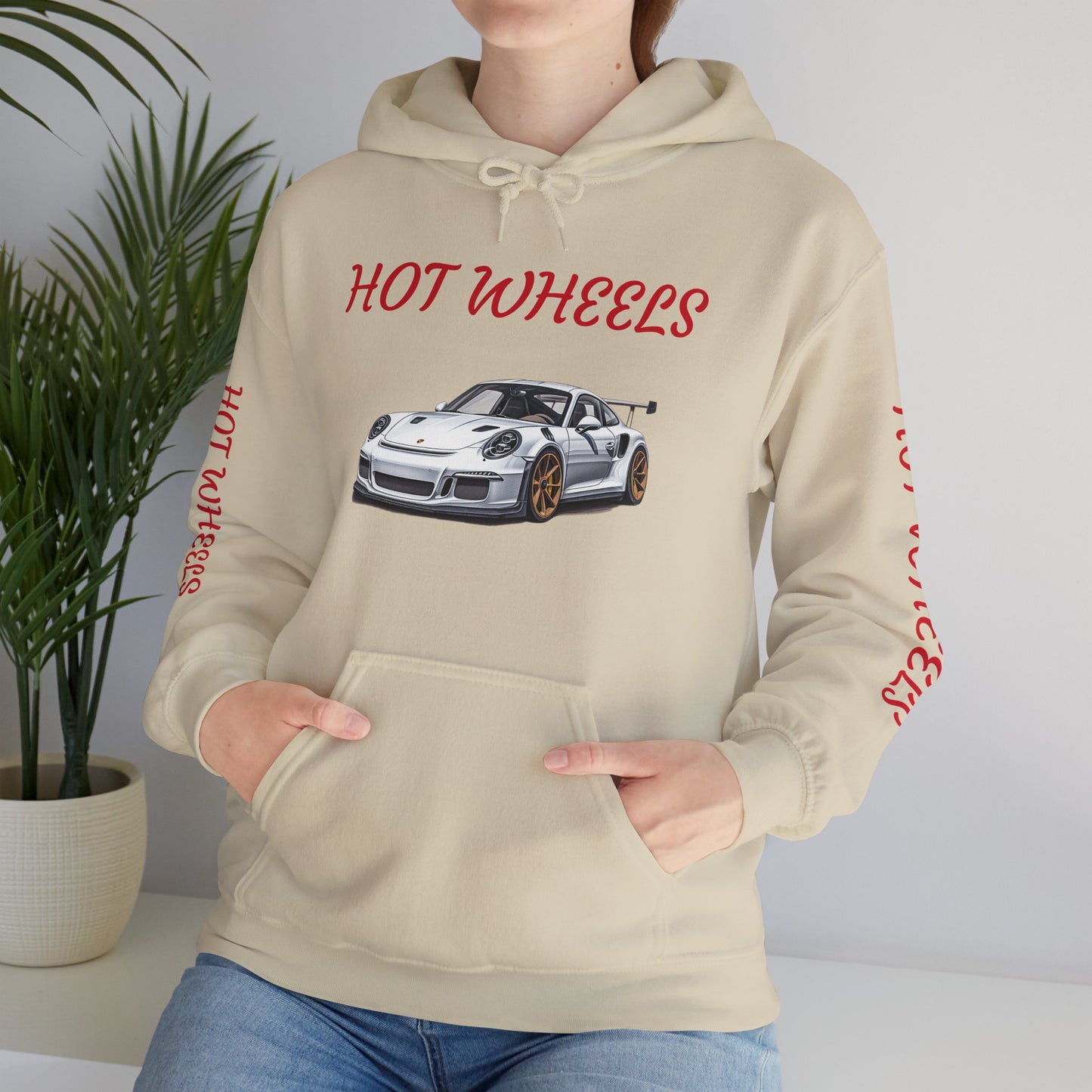 Princess Grace Hot Wheels Unisex Hooded Sweatshirt Car Lovers Apparel