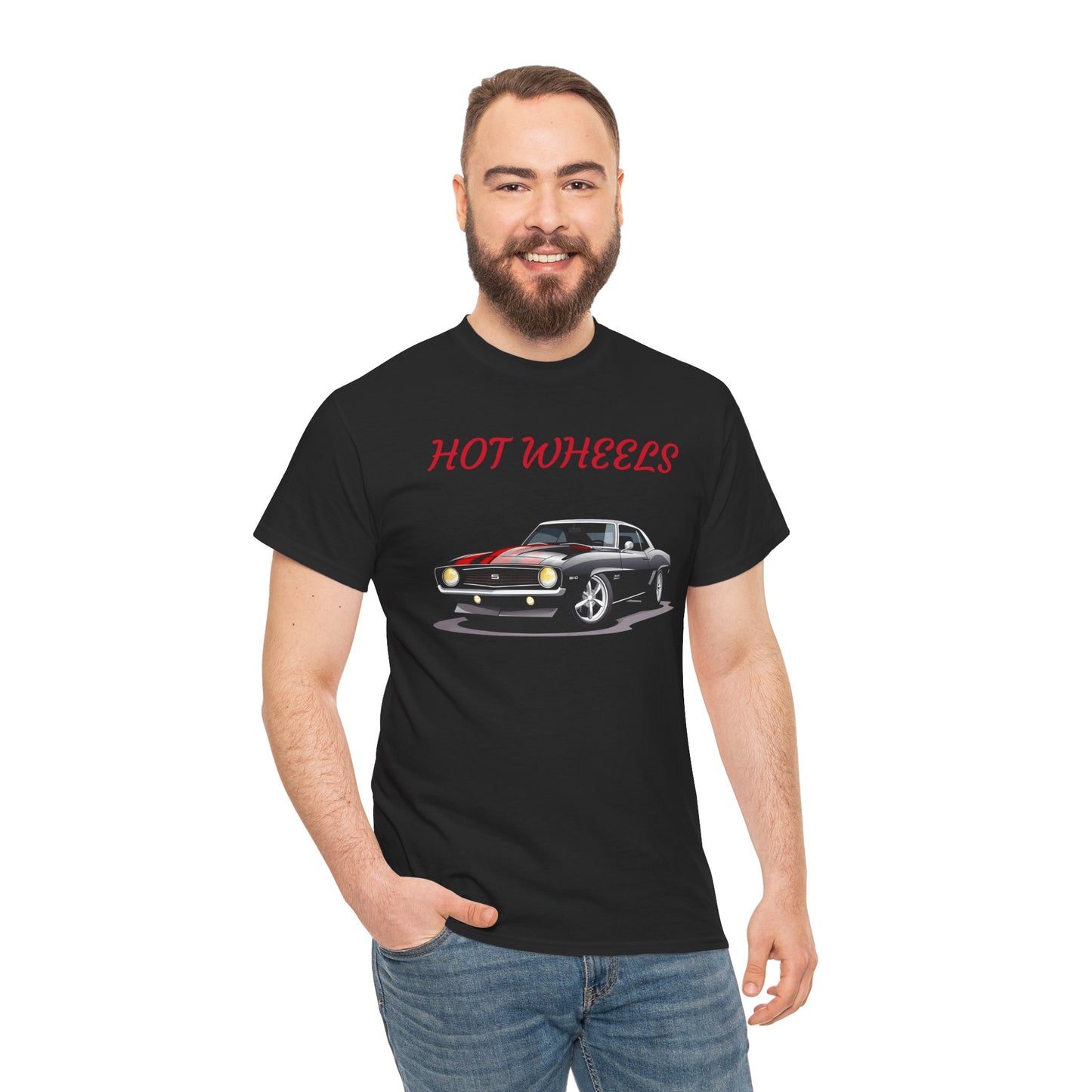 Princess Grace Hot Wheels Unisex Heavy Cotton Tee Classic Car Graphic Style