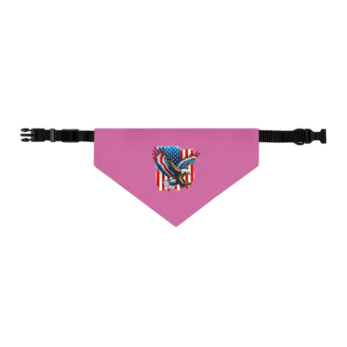 Princess Grace Patriotic Pet Bandana Collar American Eagle Design for Dogs