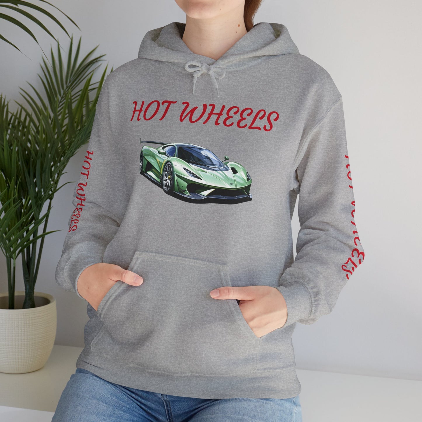 Princess Grace Hot Wheels Unisex Hooded Sweatshirt Sports Car Lovers Collection