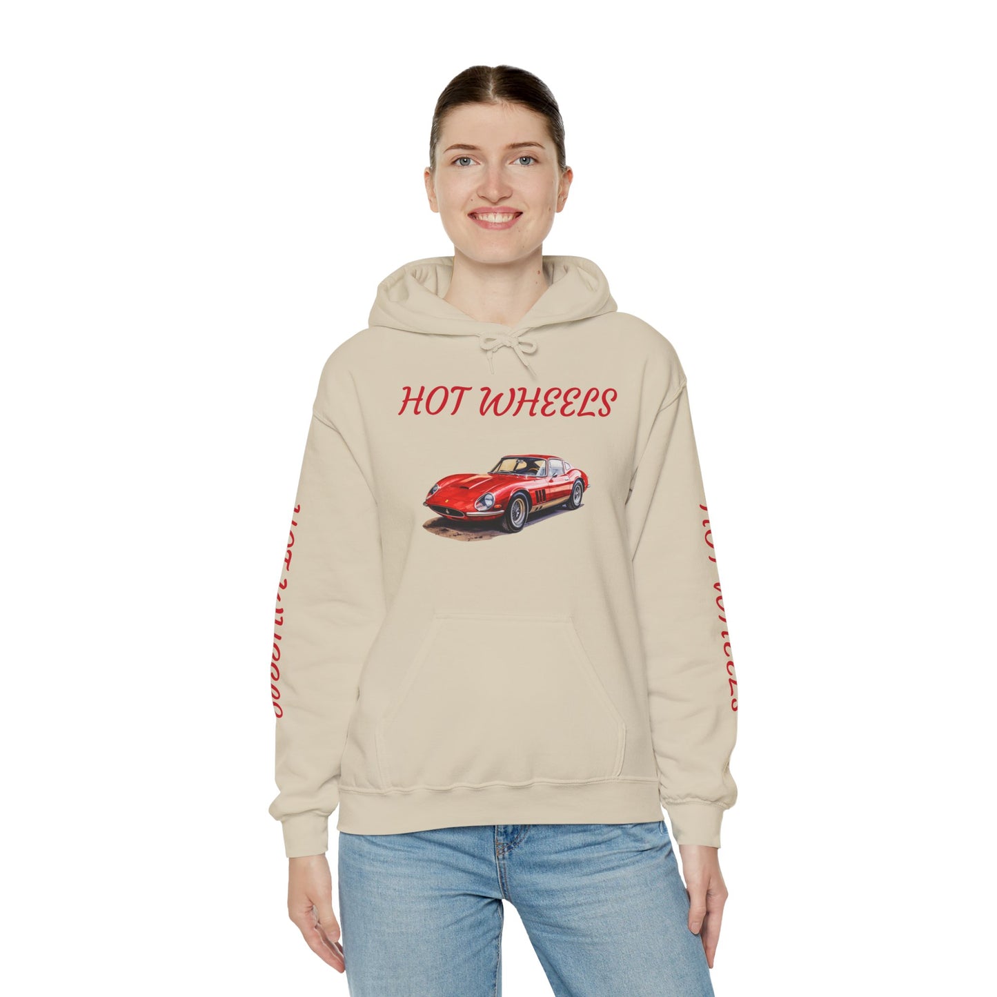 Cool Vintage Car Hoodie - Hot Wheels Design for Auto Enthusiasts