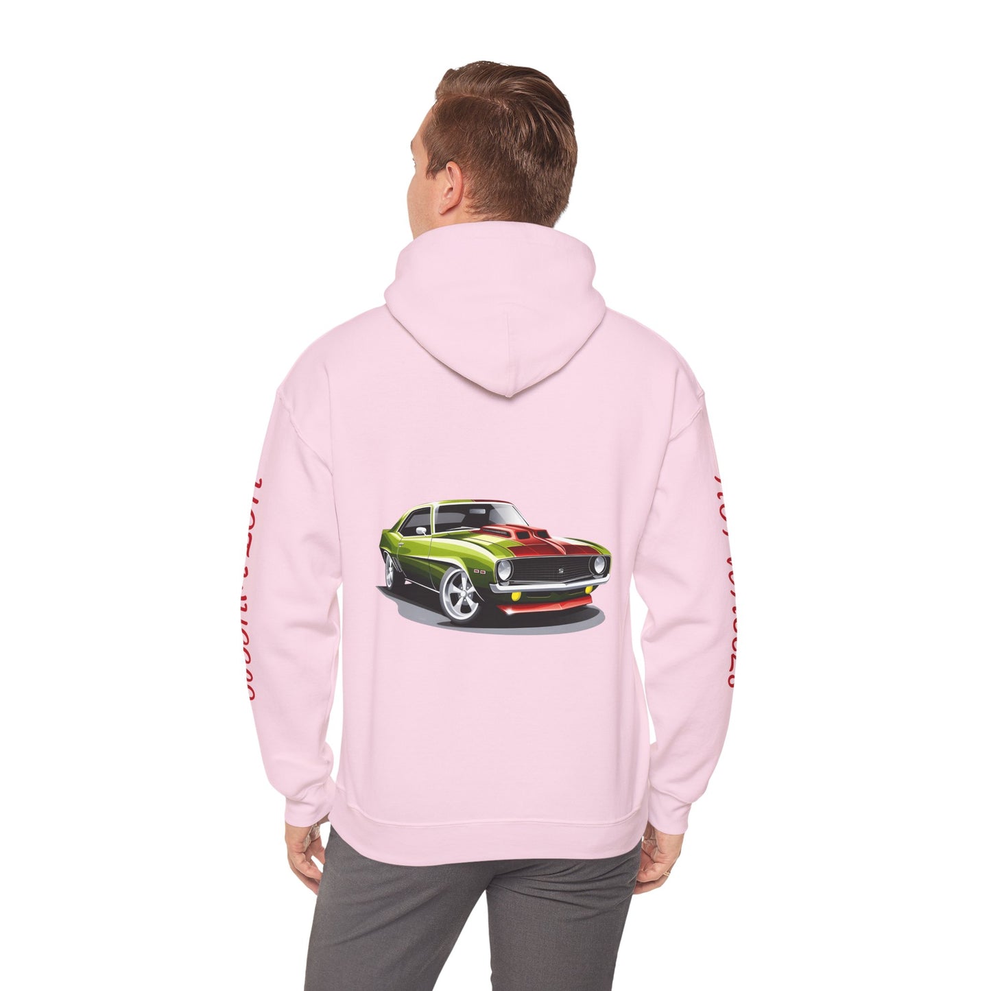 Princess Grace Retro Hot Wheels Graphic Hoodie for Car Enthusiasts
