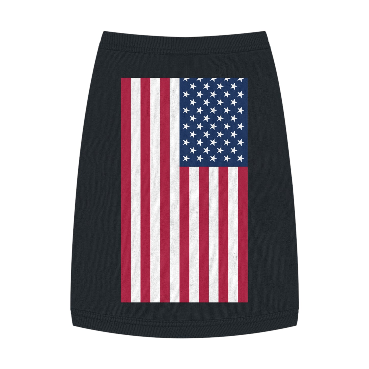 Princess Grace American Flag Pet Tank Top Comfortable Patriotic Apparel for Dogs