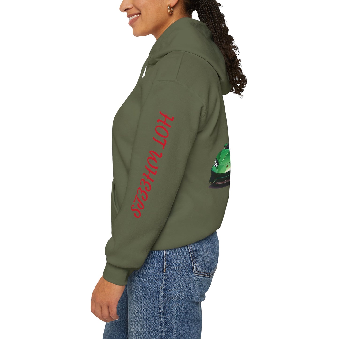 Princess Grace Hot Wheels Unisex Hooded Sweatshirt Car Enthusiast Apparel