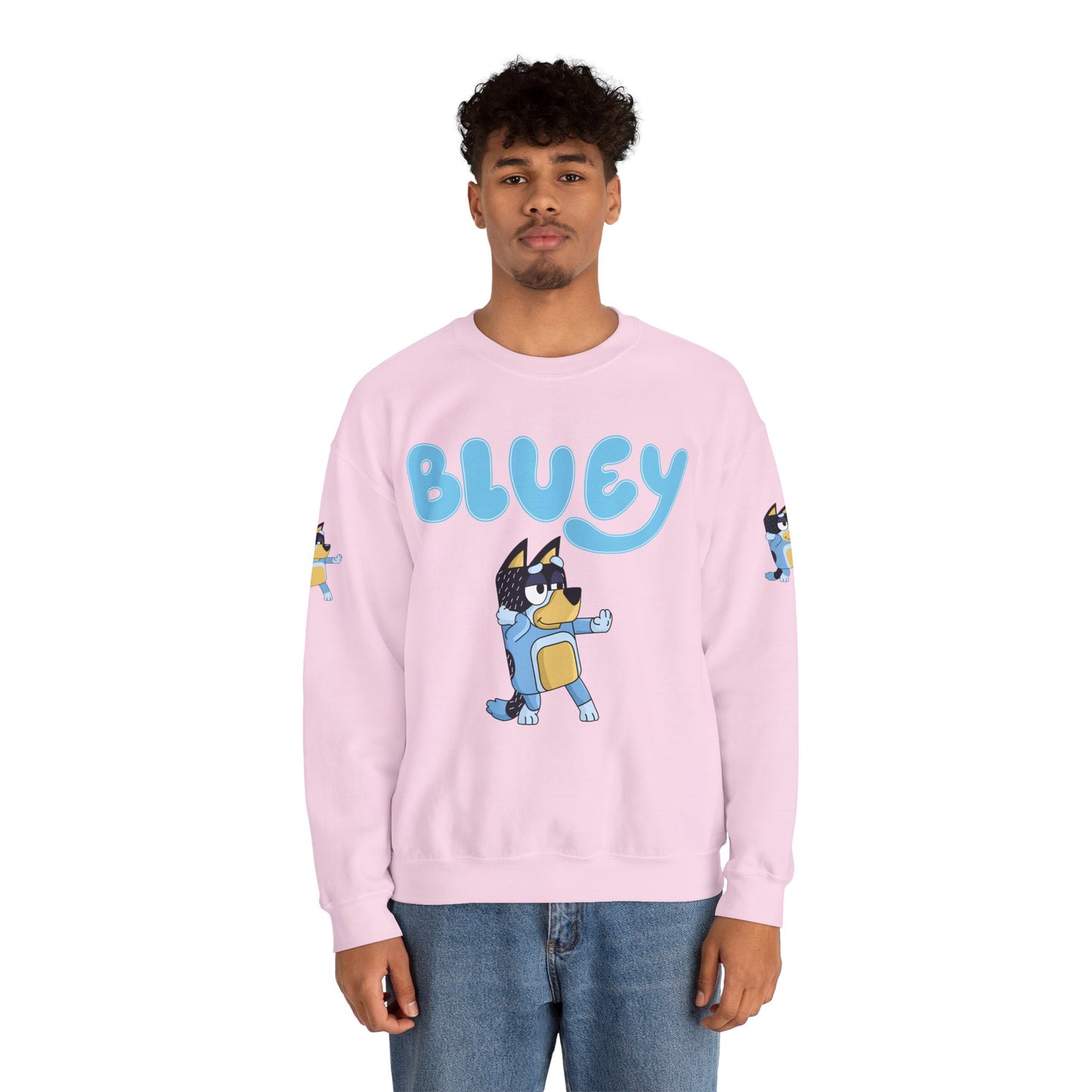 Princess Grace Bluey Character Unisex Crewneck Sweatshirt Cozy and Fun