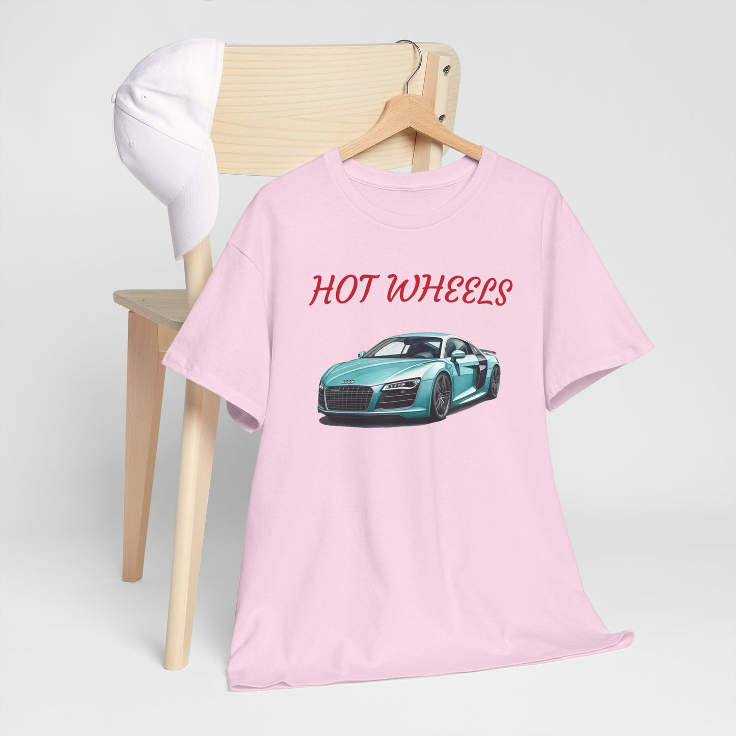 Princess Grace Hot Wheels Unisex Heavy Cotton Tee Perfect for Car Enthusiasts & Casual Wear