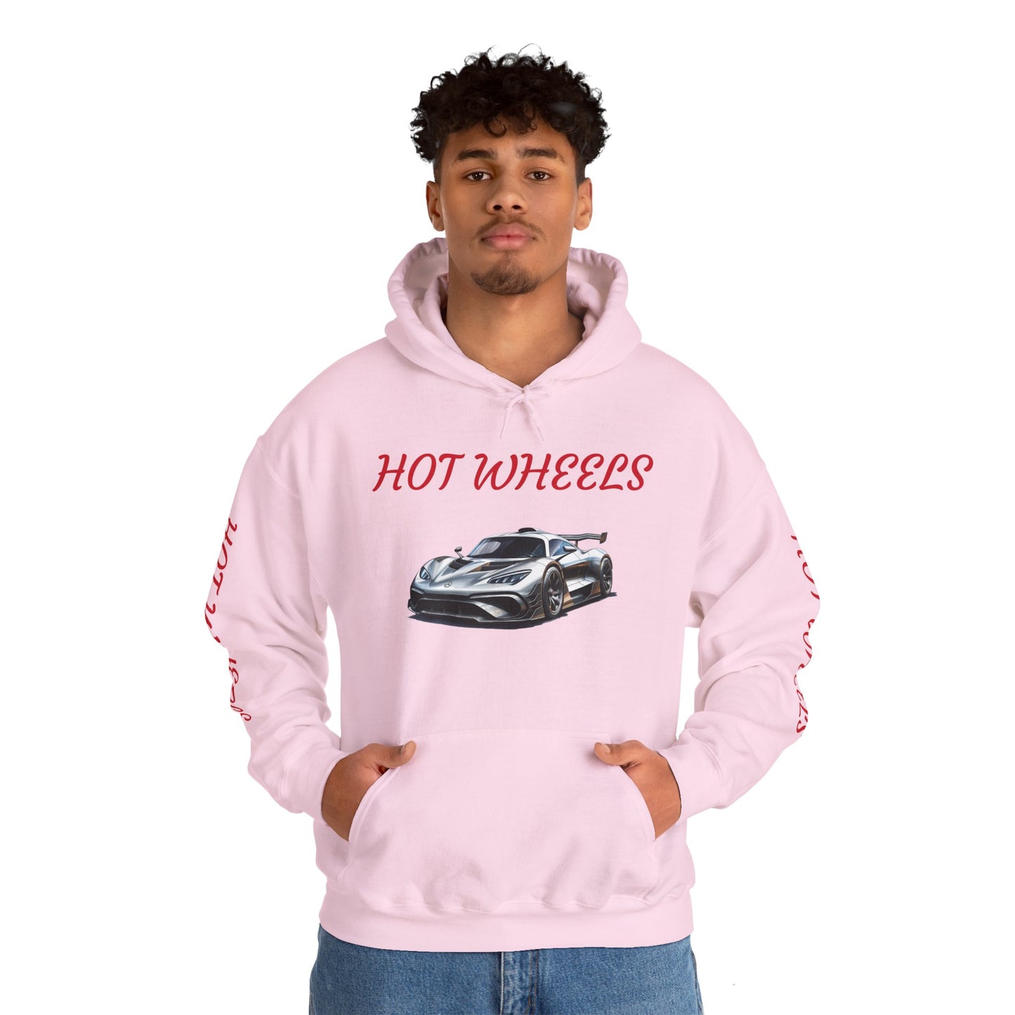 Princess Grace Hot Wheels Unisex Hooded Sweatshirt Racing Inspired Comfort for Car Enthusiasts
