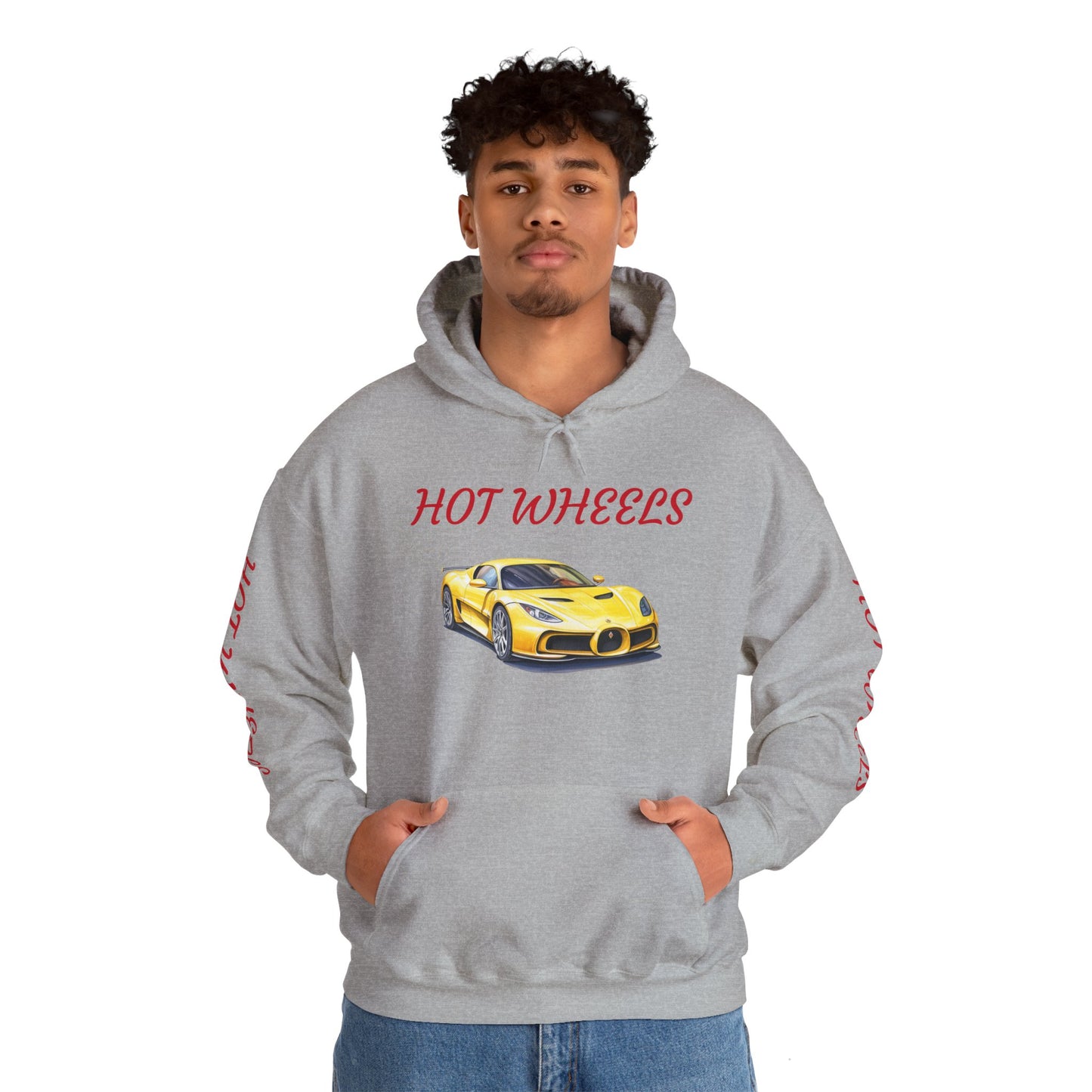 Princess Grace Hot Wheels Unisex Hooded Sweatshirt Racing Style for Car Enthusiasts
