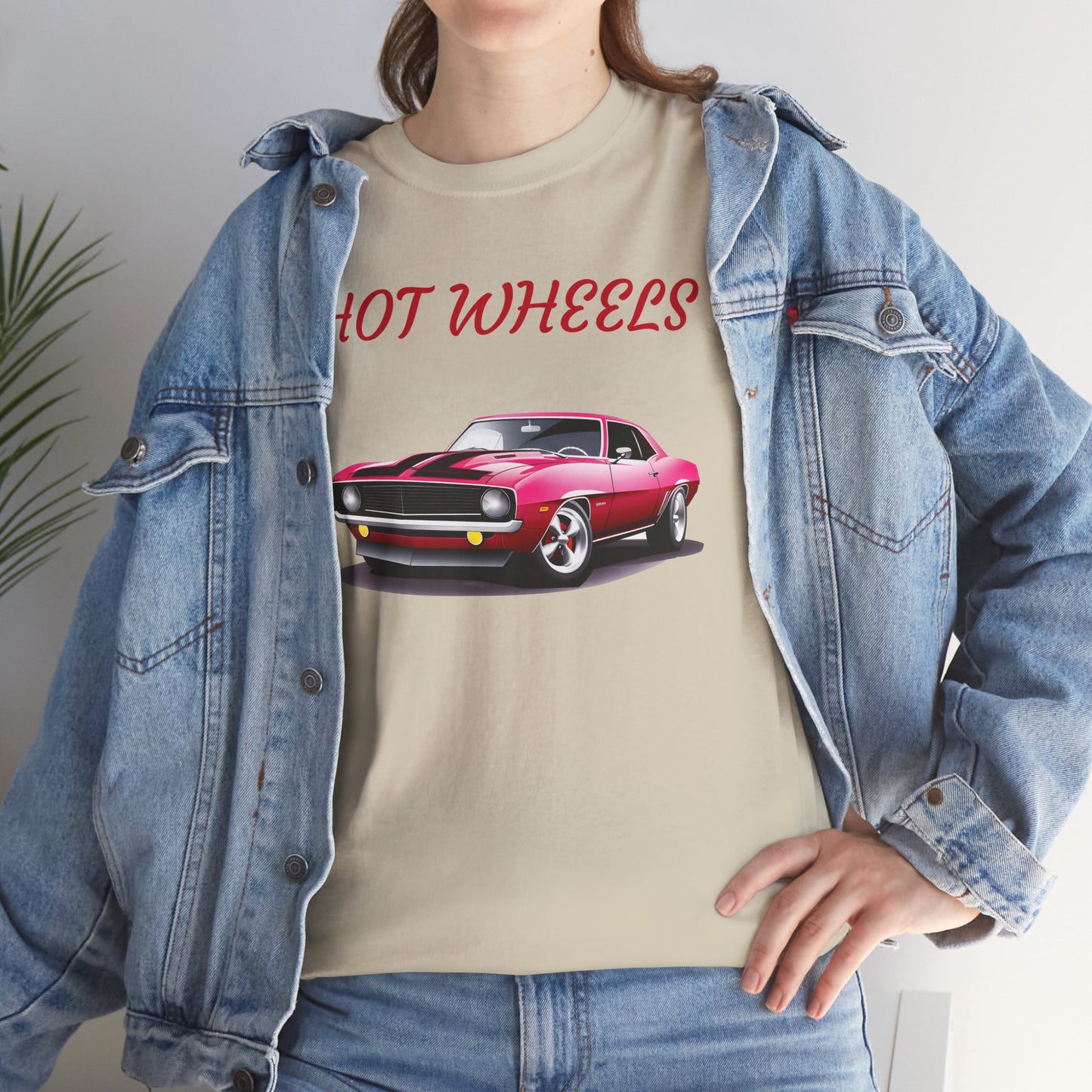Princess Grace Retro Hot Wheels Unisex Heavy Cotton Tee