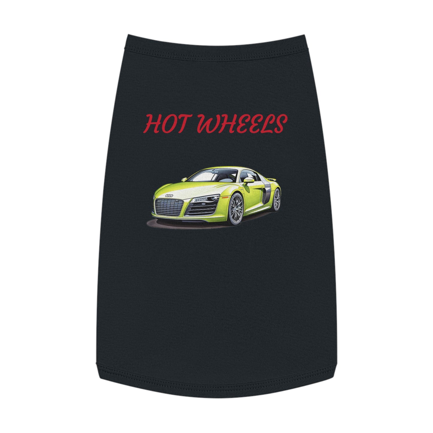 Princess Grace Hot Wheels Pet Tank Top Stylish Car Theme for Dog Lovers