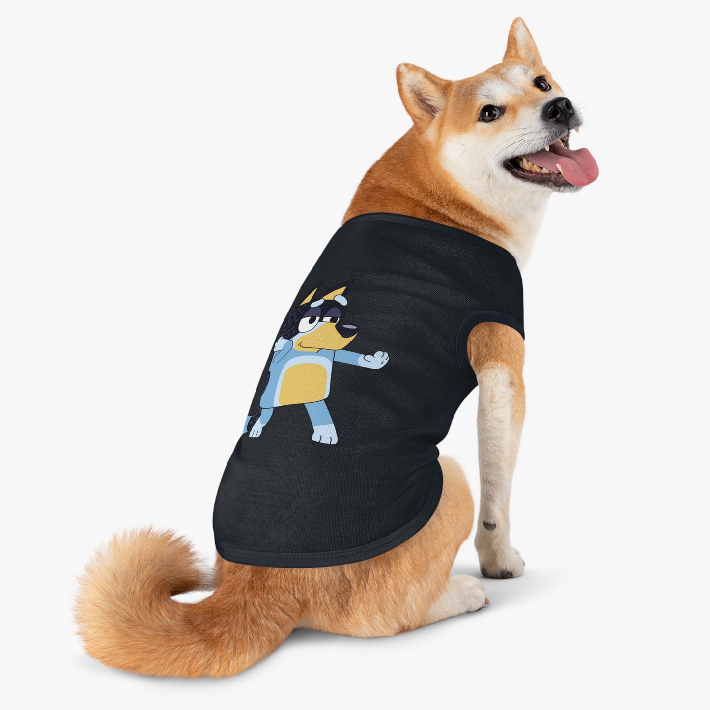 Princess Grace BLUEY Cute Cartoon Pet Tank Top for Dogs Summer Apparel