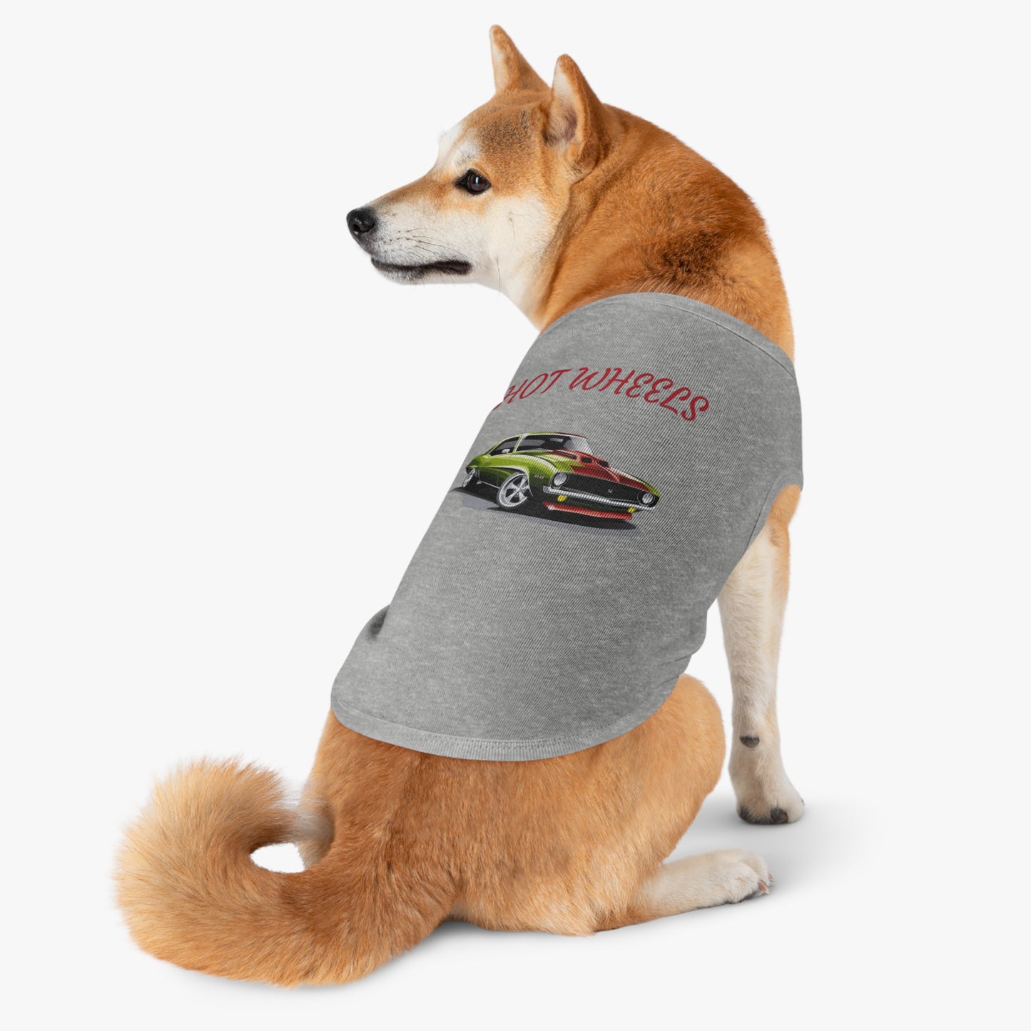 Princess Grace Hot Wheels Cool Pet Tank Top Design for Car Lovers