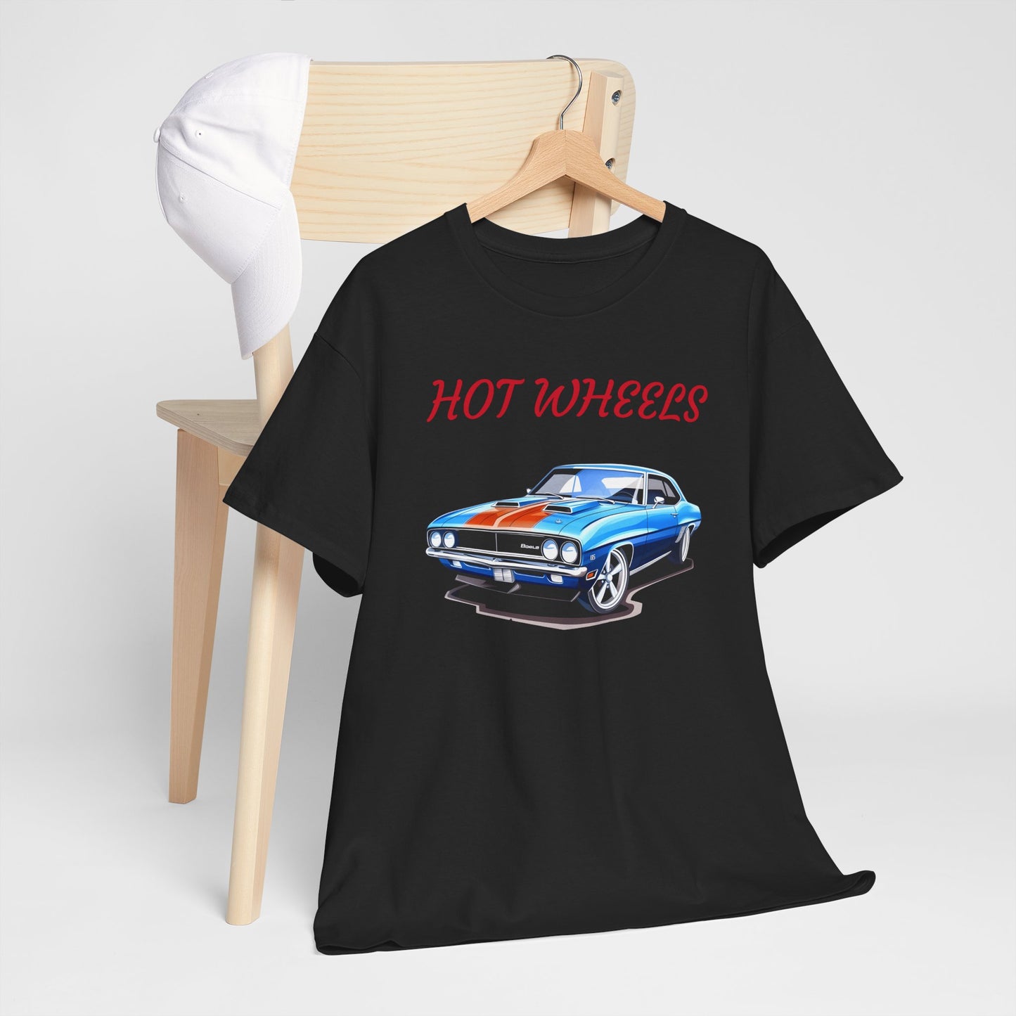 Princess Grace Hot Wheels Unisex Heavy Cotton Tee Classic Car Graphic Tee for Auto Enthusiasts