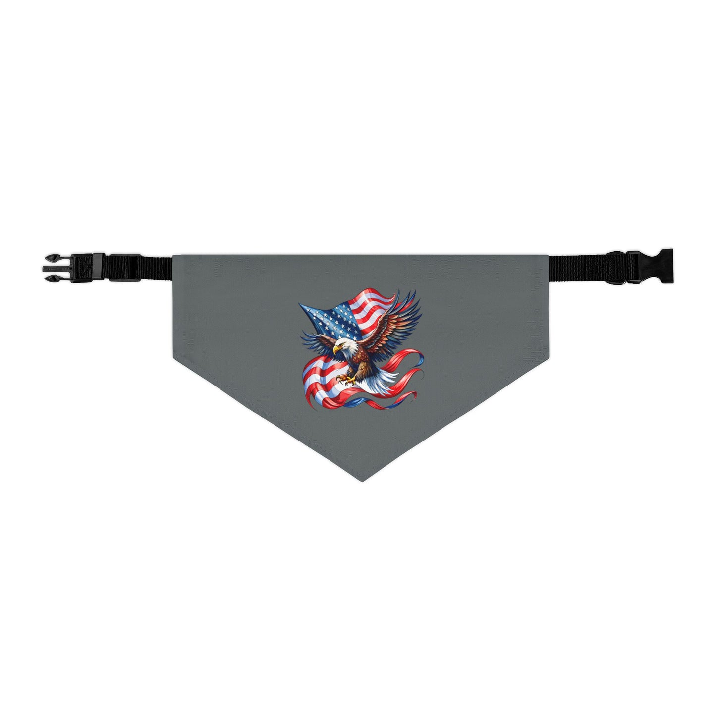 Princess Grace Patriotic Pet Bandana Collar American Eagle Design for Dogs
