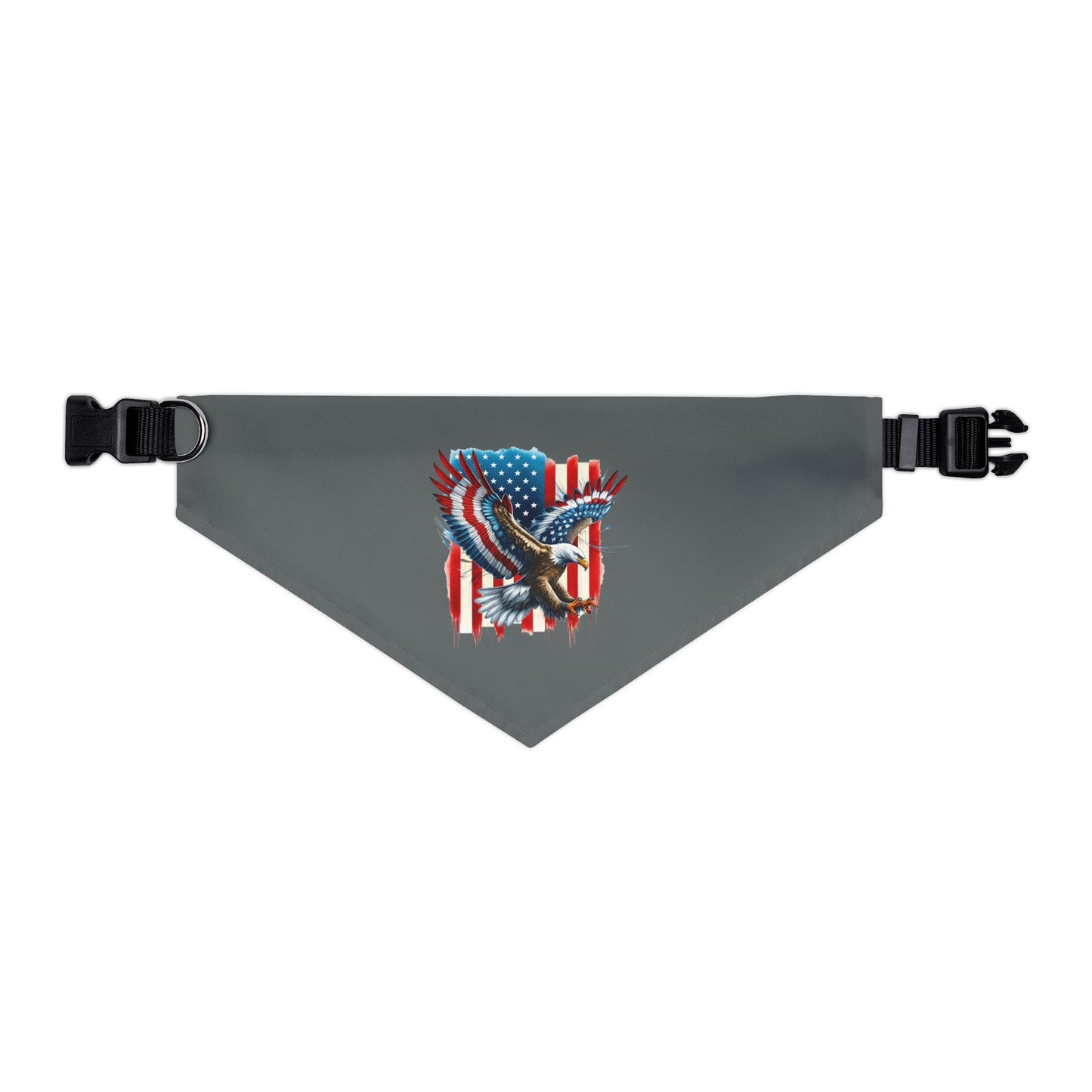 Princess Grace Patriotic Pet Bandana Collar American Eagle Design