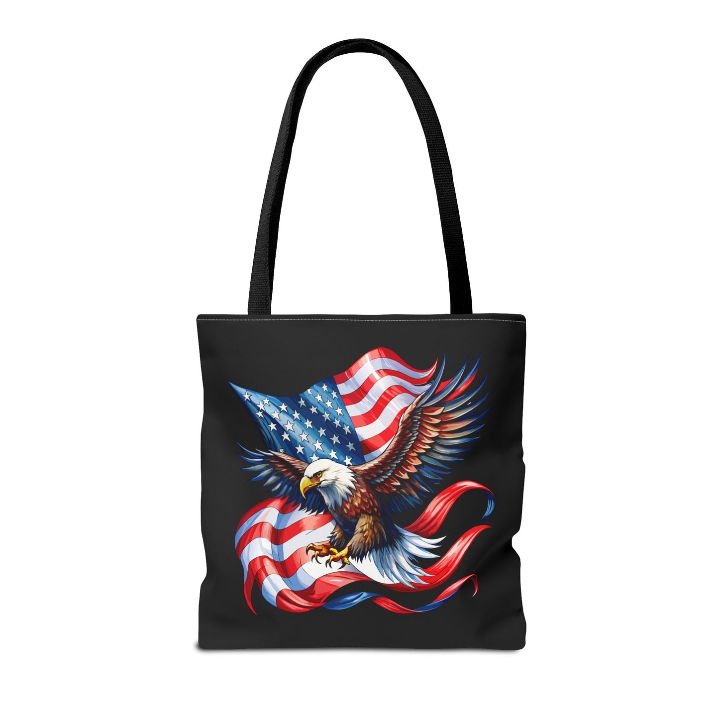 Princess Grace Patriotic Eagle Tote Bag Perfect for Fourth of July and Memorial Day