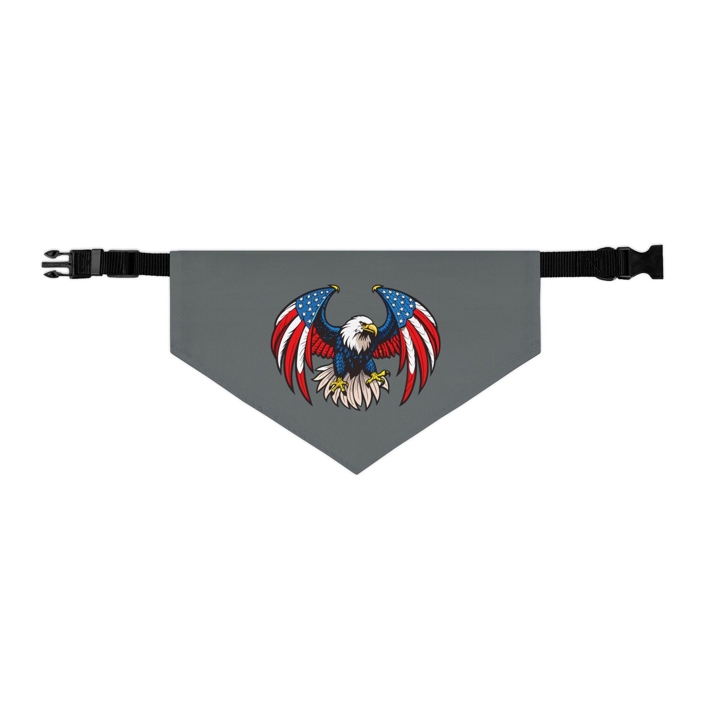 Princess Grace Patriotic Eagle Pet Bandana Collar for Dogs