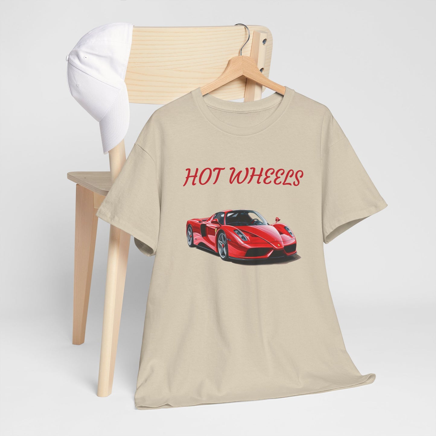 Princess Grace Hot Wheels Unisex Heavy Cotton Tee Perfect for Car Enthusiasts