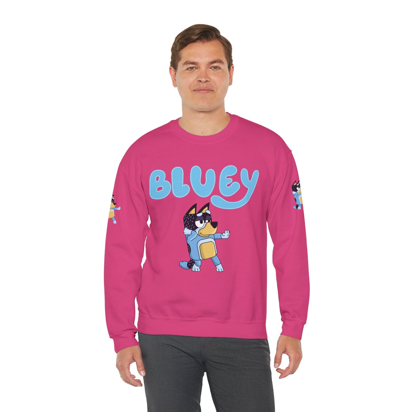 Princess Grace Bluey Character Unisex Crewneck Sweatshirt Cozy and Fun