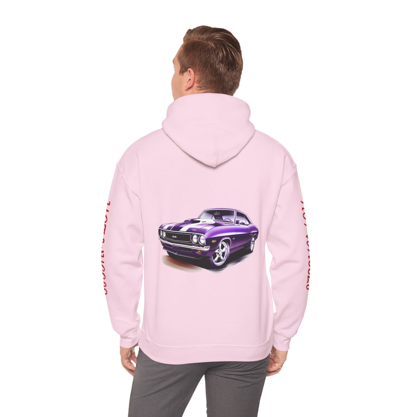 Princess Grace Vintage Hot Wheels Hooded Sweatshirt for Car Enthusiasts