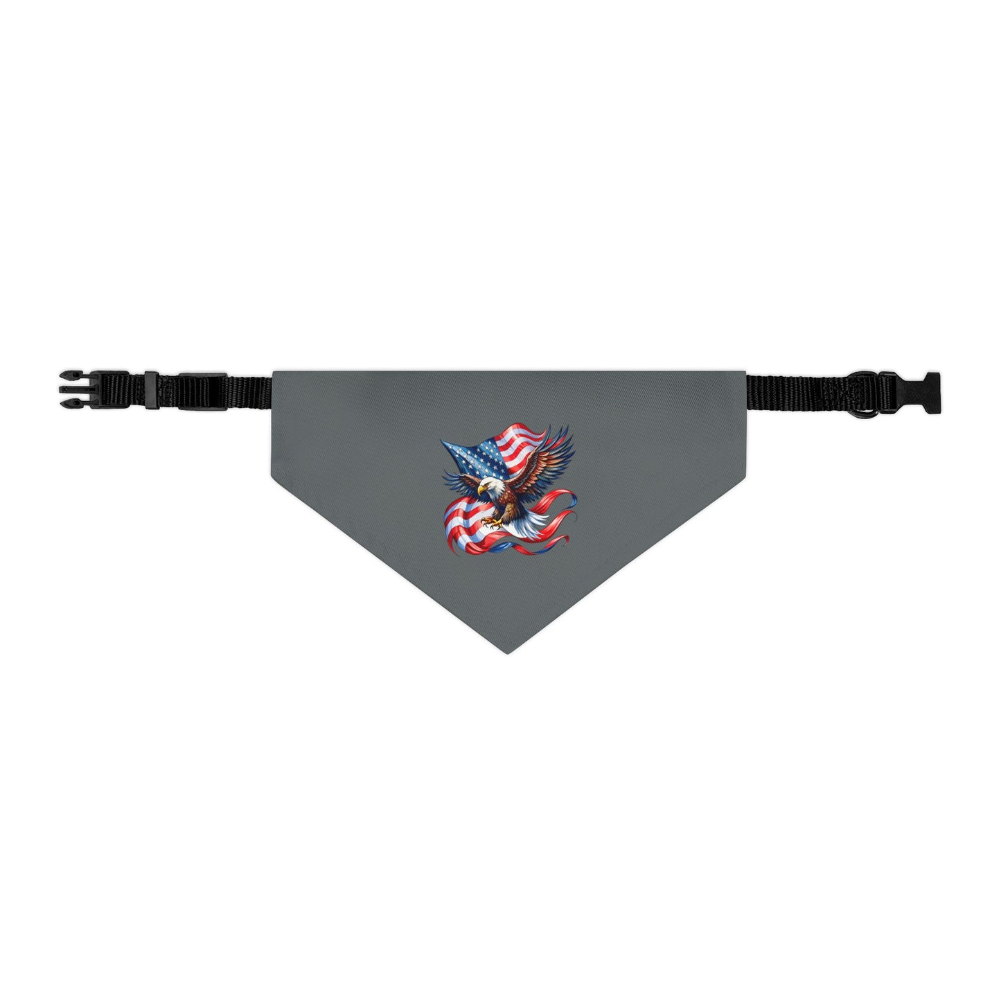 Princess Grace Patriotic Pet Bandana Collar American Eagle Design for Dogs
