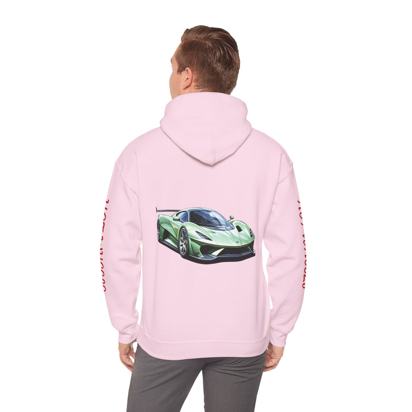 Princess Grace Hot Wheels Unisex Hooded Sweatshirt Sports Car Lovers Collection
