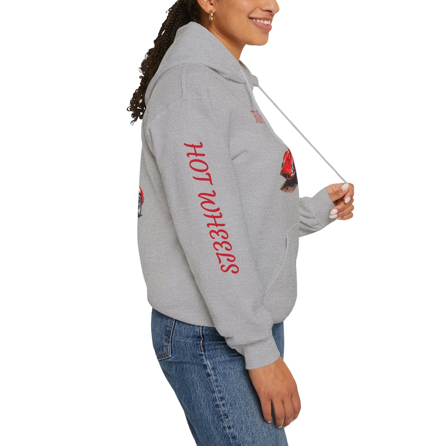 Cool Vintage Car Hoodie - Hot Wheels Design for Auto Enthusiasts