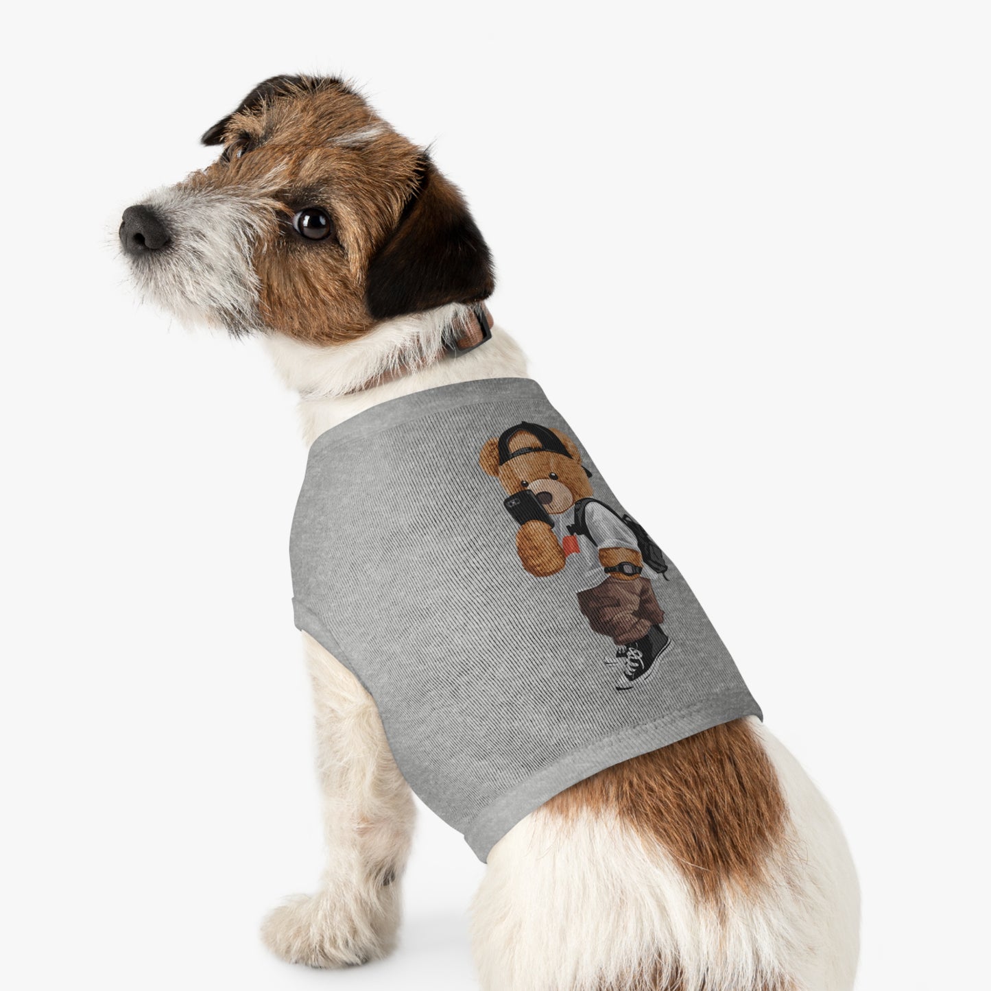 Princess CUTE Trendy Bear Graphic Pet Tank Top Stylish Outfit for Dogs and Cats
